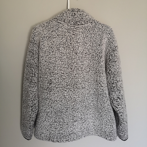 PINK by Victoria's Secret Teddy Bear Sherpa Style Pull Over Sweater Hood… - Picture 2 of 15